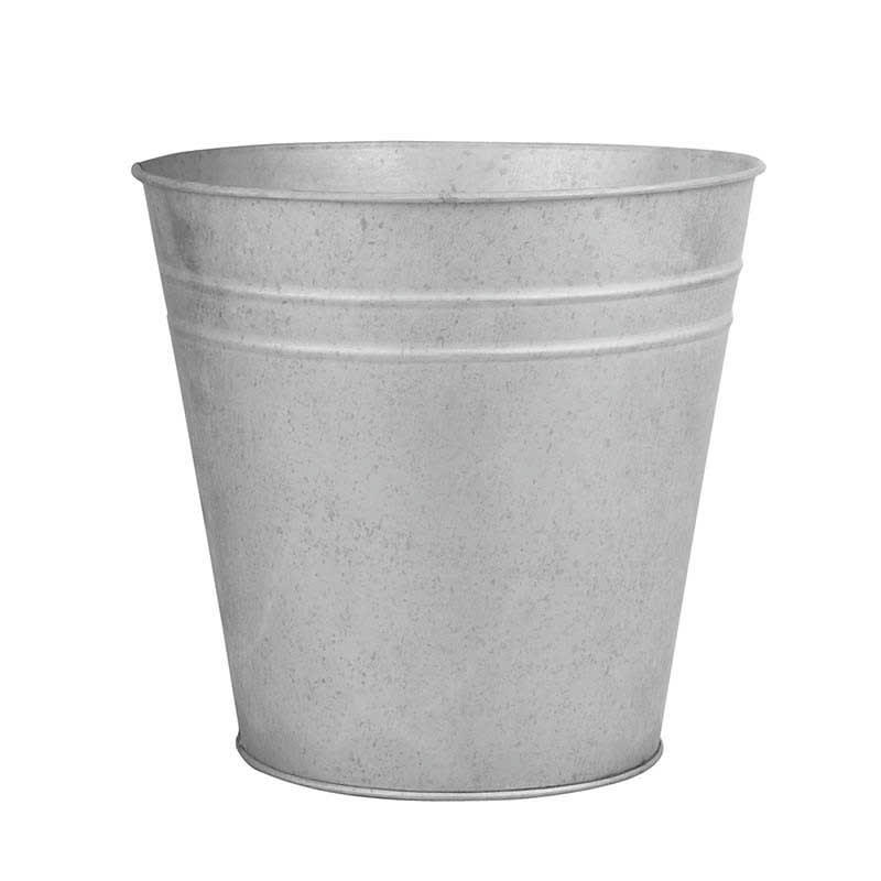 - Pot de fleurs Zinc 13 cm