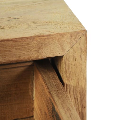 NNEVL Bedside Cabinets 2 pcs 40x30x50 cm Solid Teak