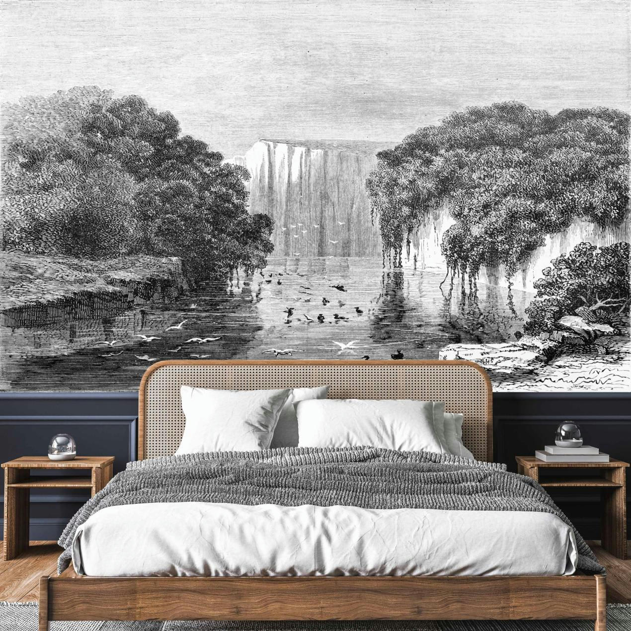 - Papier peint panoramique gravure Pérou 390x270cm