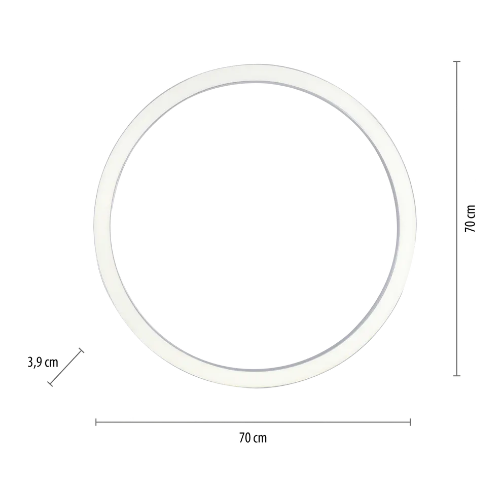 Deckenleuchte Pure Lines Round