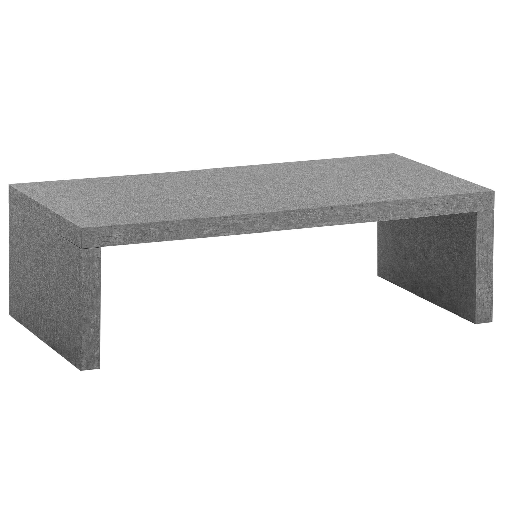 Stolik Kawowy 110x55x35 cm Nowoczesny Prostokątny do Salonu Drewniany