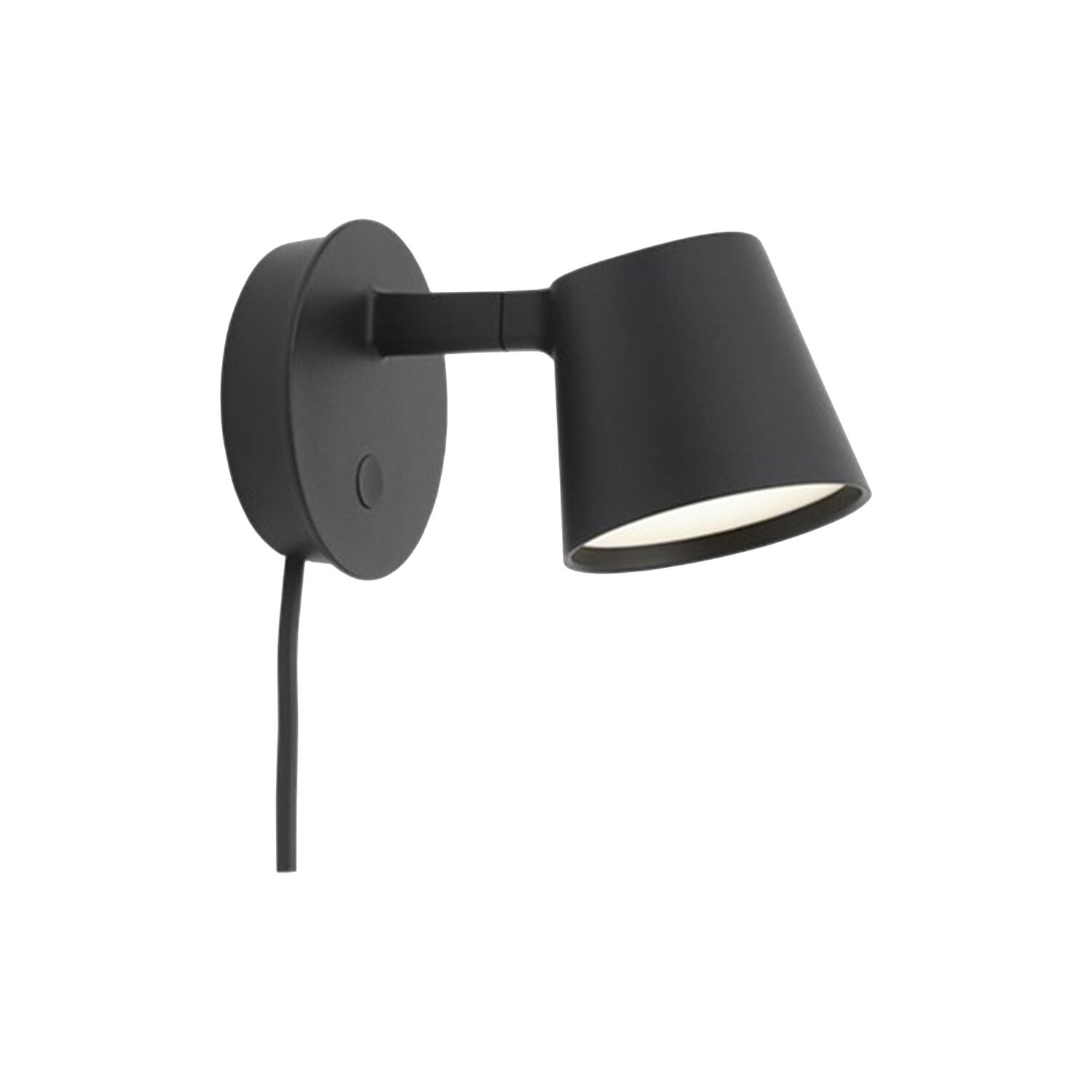 Tip Wall Lamp, black