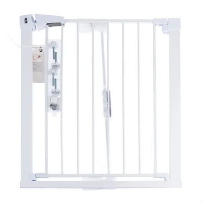 TIAKI White Dog Gate with 7 cm Extension