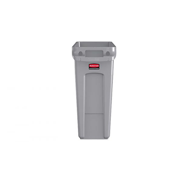 Bac Collecteur de déchets pour professionnels 60 litres Slim Jim - Gris