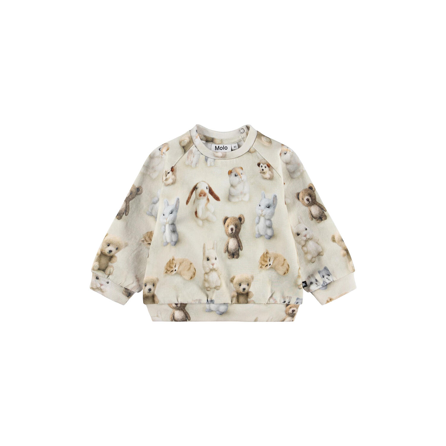 Disc Sweatshirt, felted friends