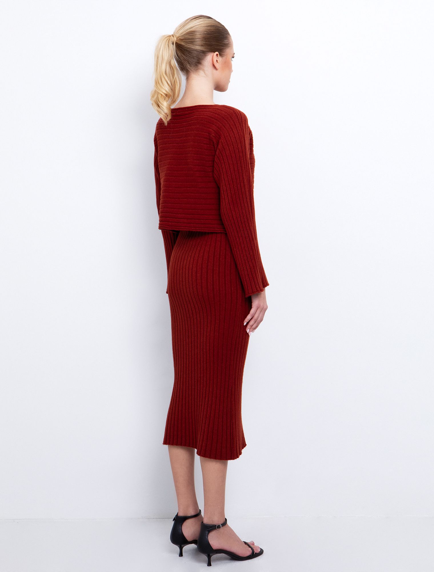 Two-piece φόρεμα ριμπ