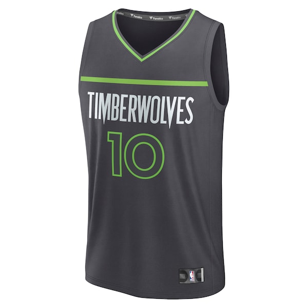 Mike Conley Minnesota Timberwolves  Fast Break Replica Player Jersey - Statement Edition - Charcoal