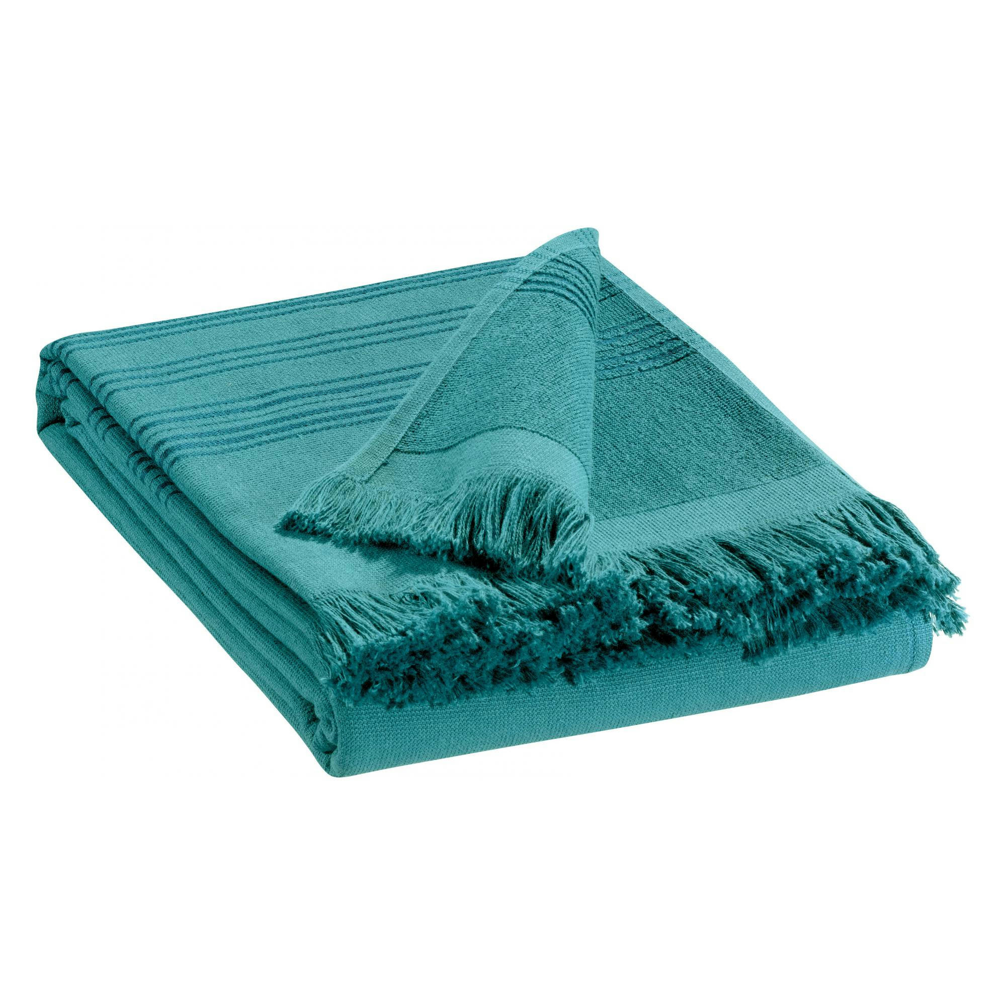 CANCUN - Drap hammam  en coton lichen 90 x 180