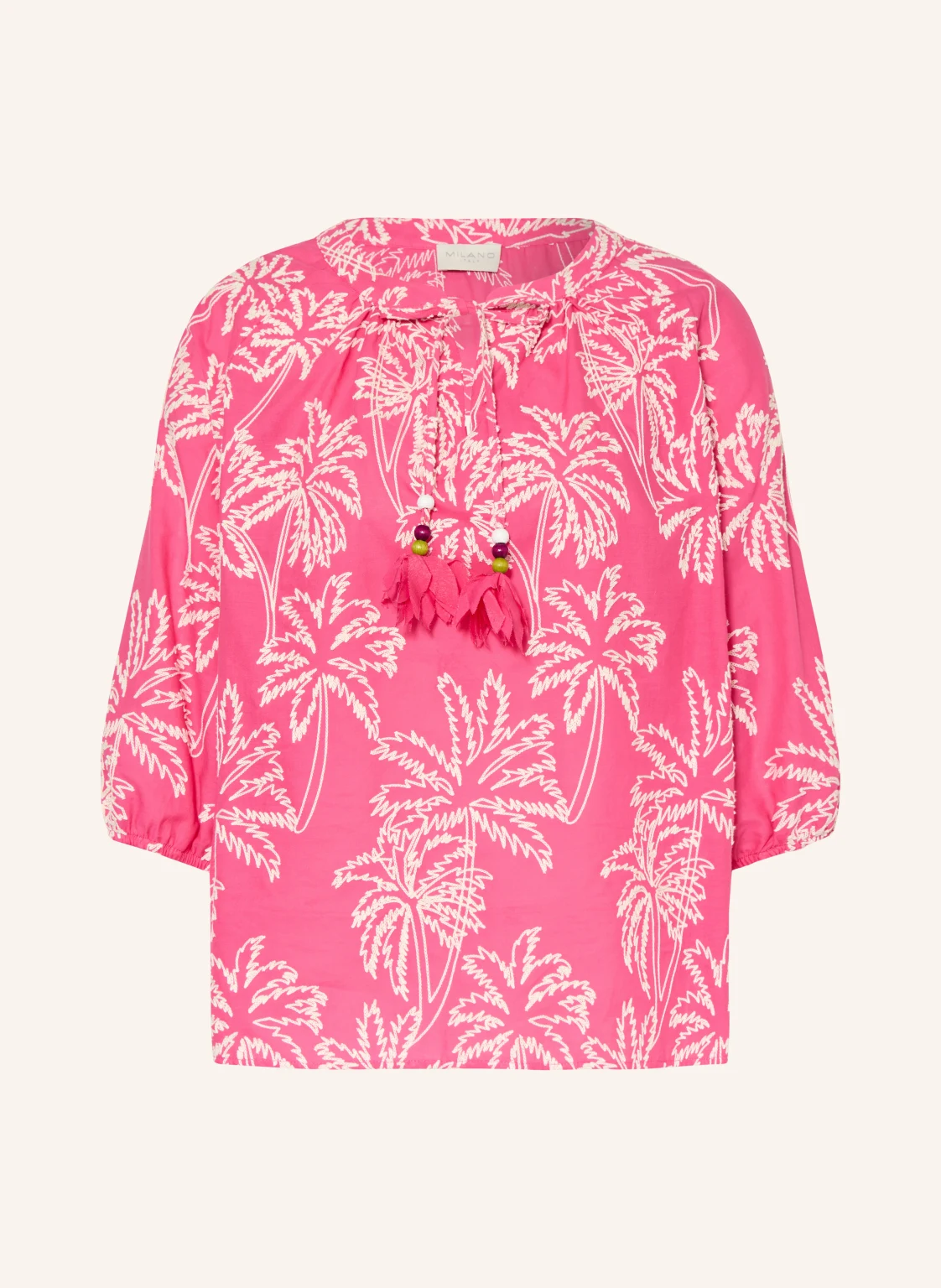 MILANO ITALY Blusenshirt mit 3/4-Arm