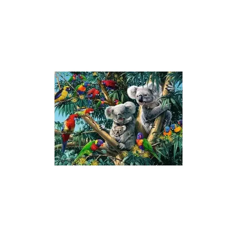 Puzzle 500er-Set Koalas im Baum