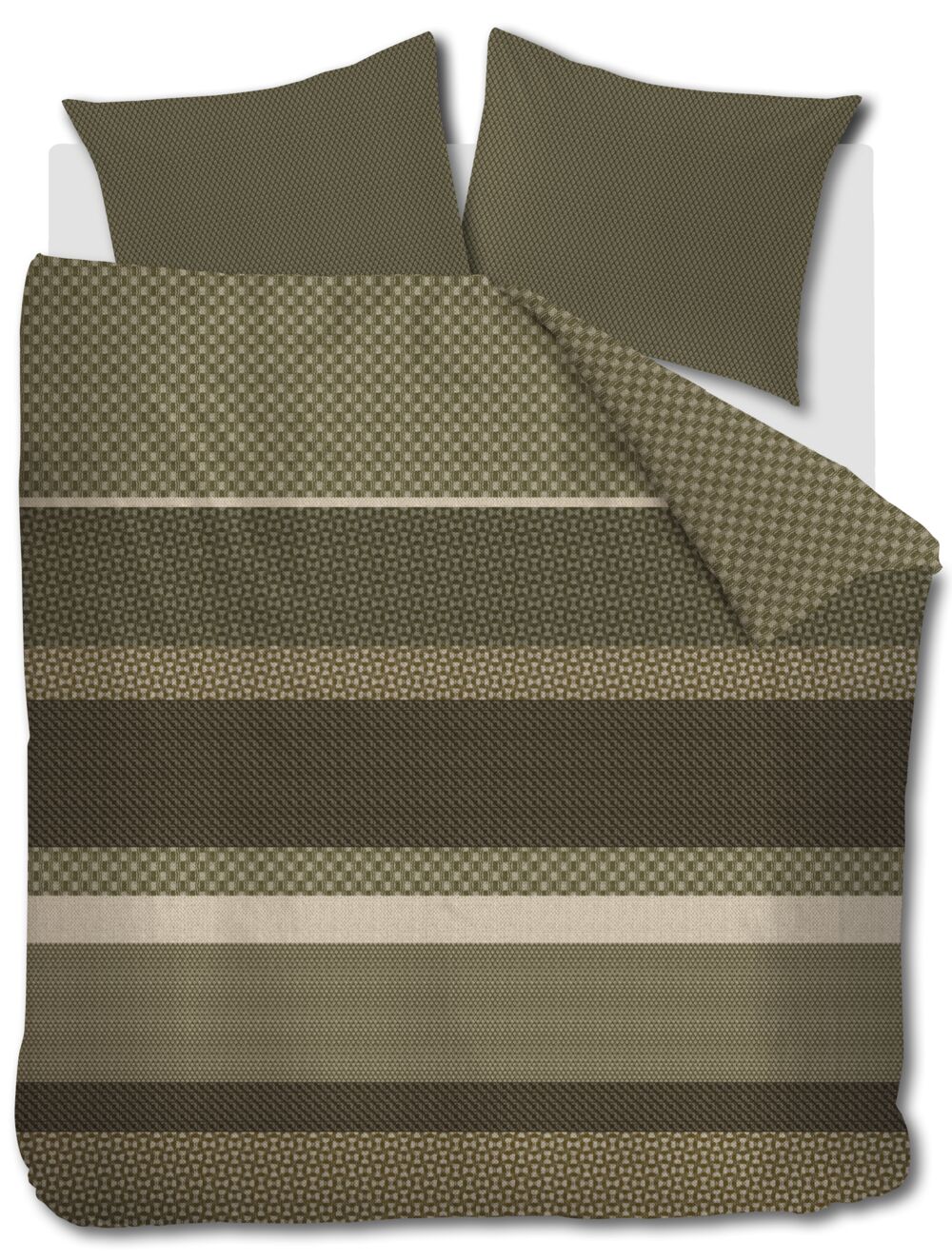 Beddinghouse Fera - 200 x 200/220 cm - Groen