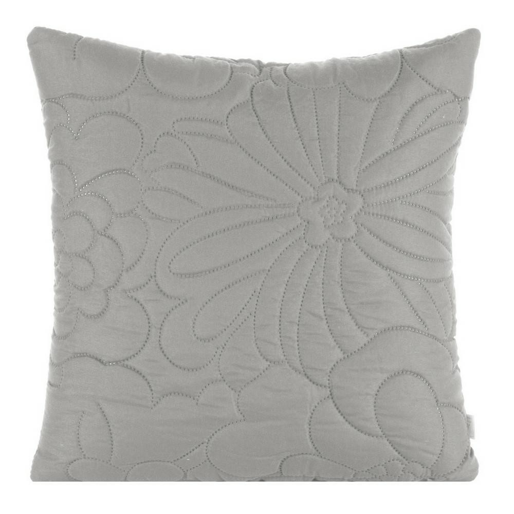 Poszewka 40x40 Alara 4 srebrna w kwiaty