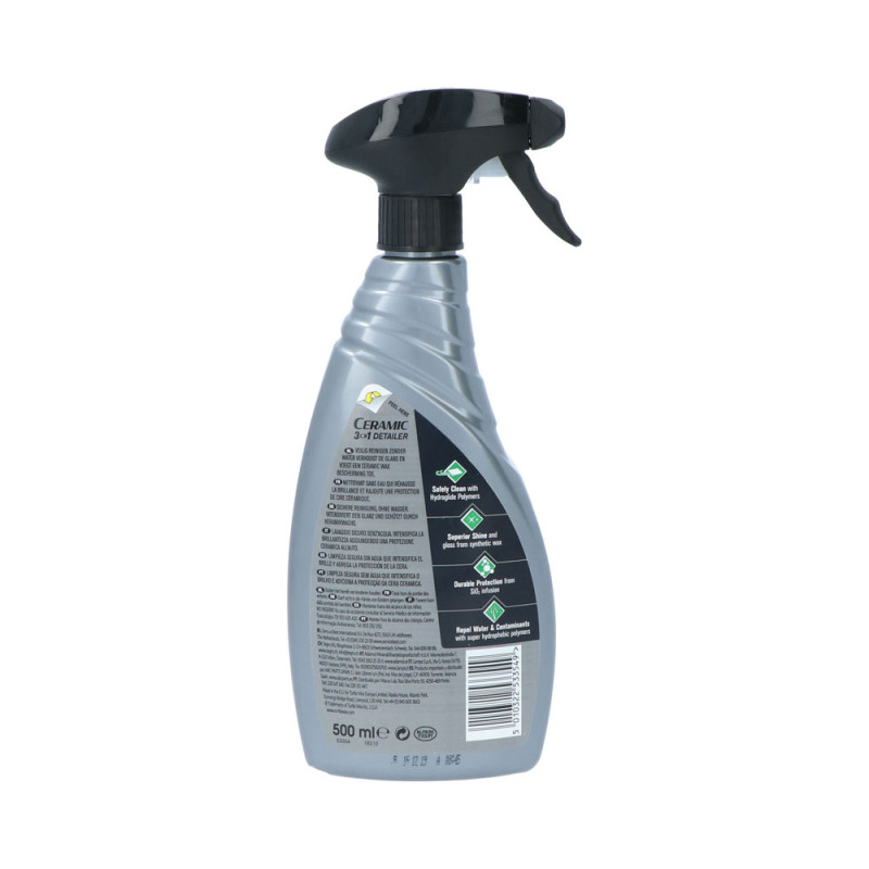 Nettoyant Hybride Solutions Ceramic 3-en-1 Detailer 0,5 L TURTLE WAX