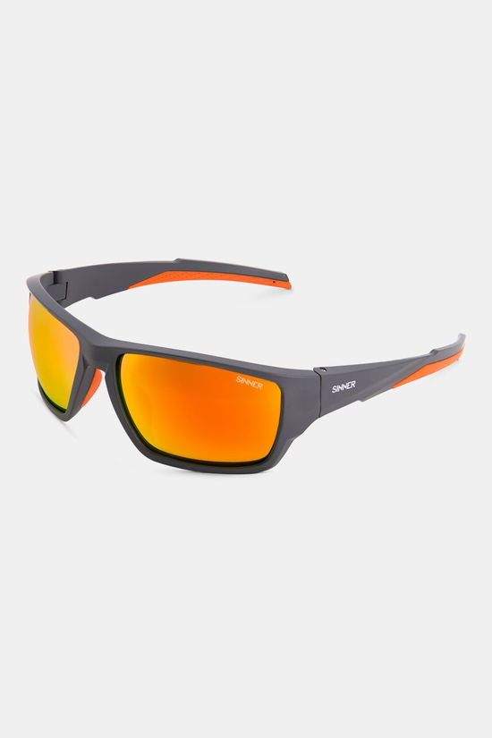 Sinner Jacara Matt Dark Grey Sintec Orange Zonnebril