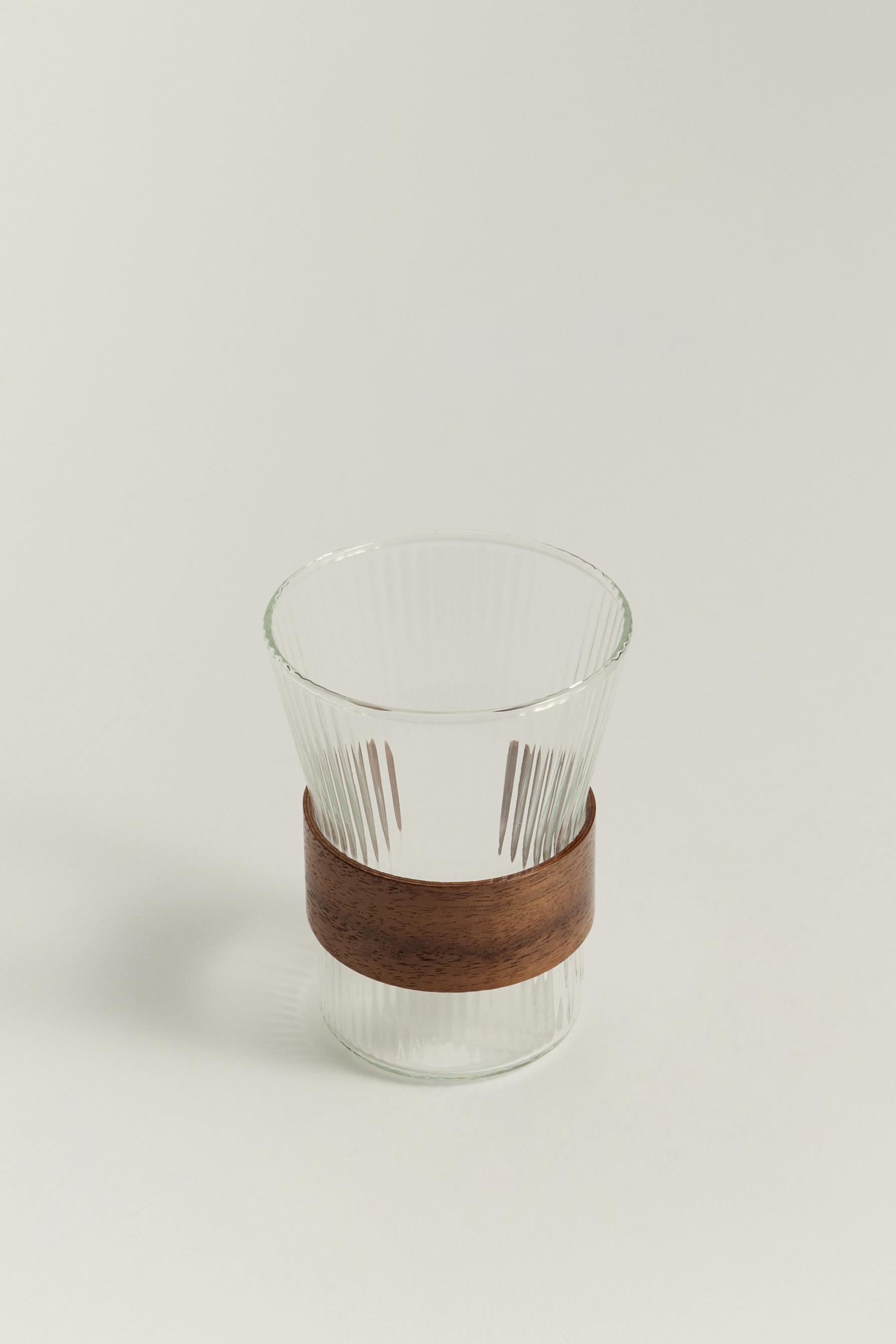 Vaso anilla madera