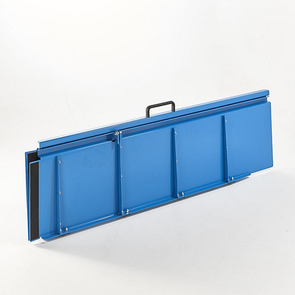 Mottez rampe d'accès pliable en aluminium pour chariots, fauteuils roulants, etc.