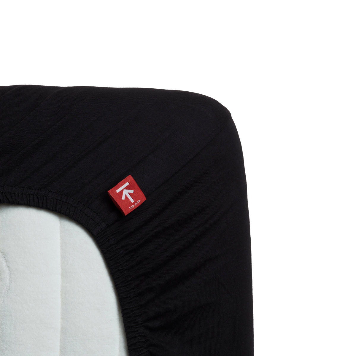 Beddinghouse - Jersey Stretch (5% lycra) - Hoeslaken - 160x220 cm - Zwart - premium kwaliteit