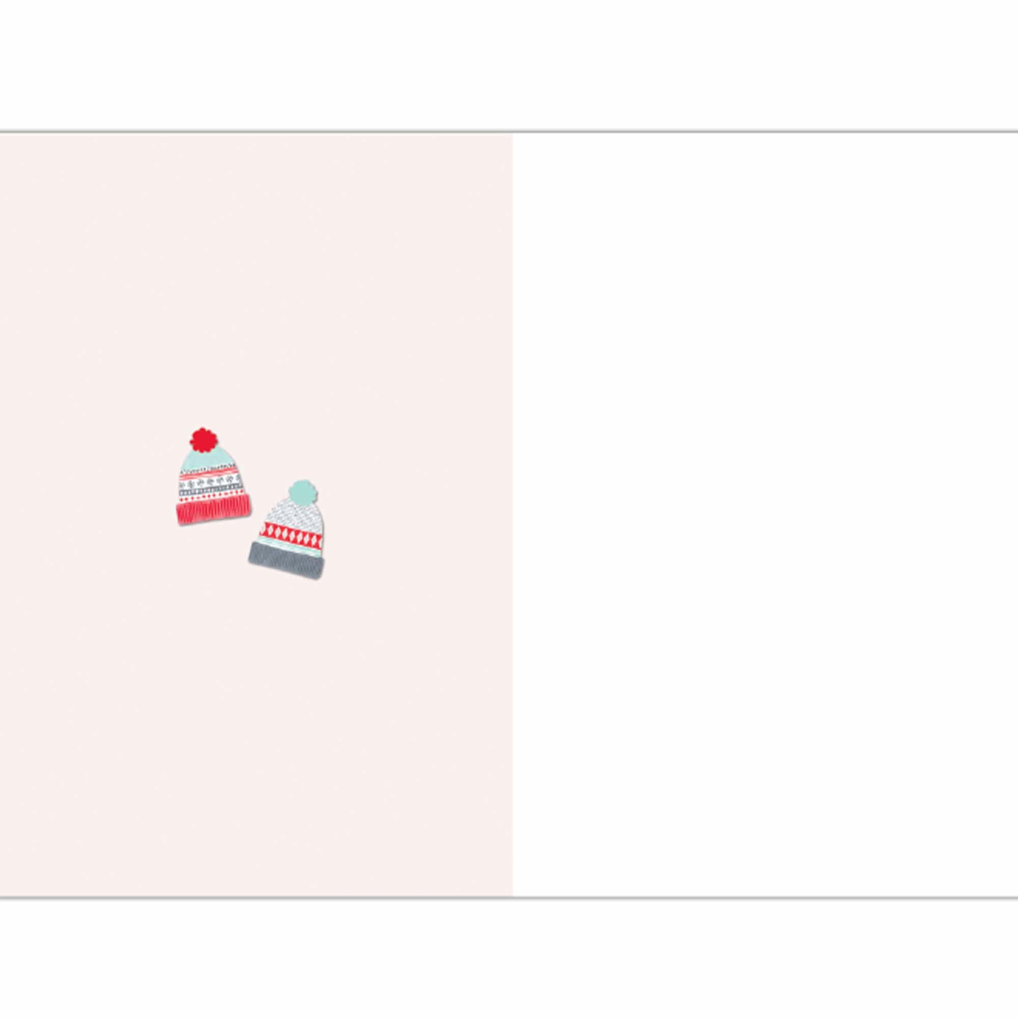 - Carte joyeux noël pompons