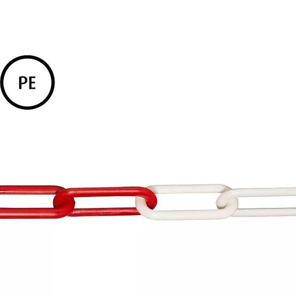 KJETTING STABILIT 6 MM RØD-HVIT