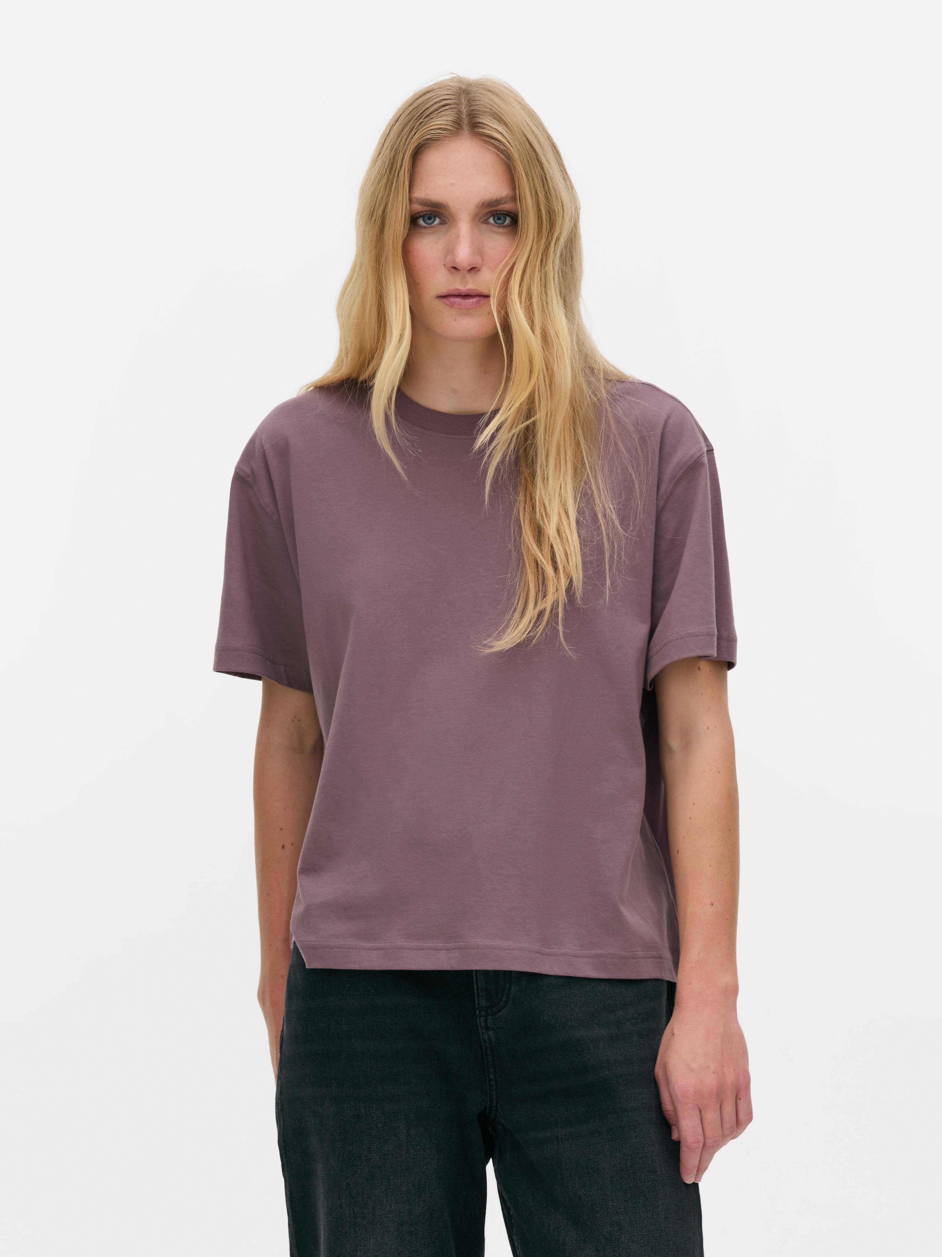 Essential Boxy Cotton Tee