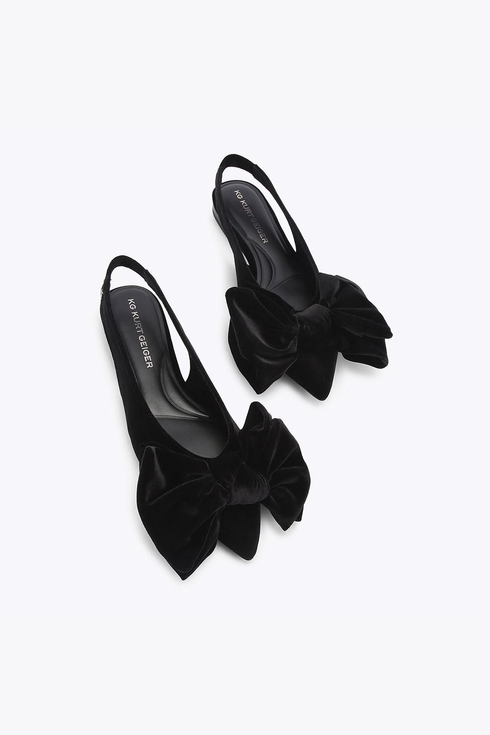 KG Kurt Geiger Sophia Flat' Velvet Flats