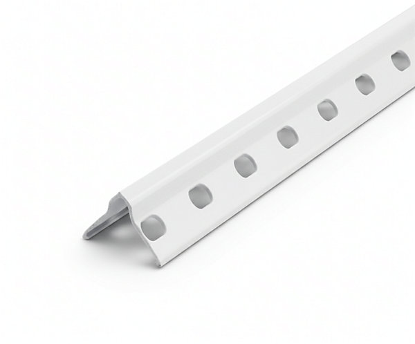 Cornière platrière PVC 23 x 23mm, L. 2 m CQFD