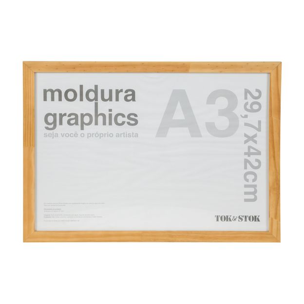 MOLDURA A3 29 CM X 42 CM GRAPHICS