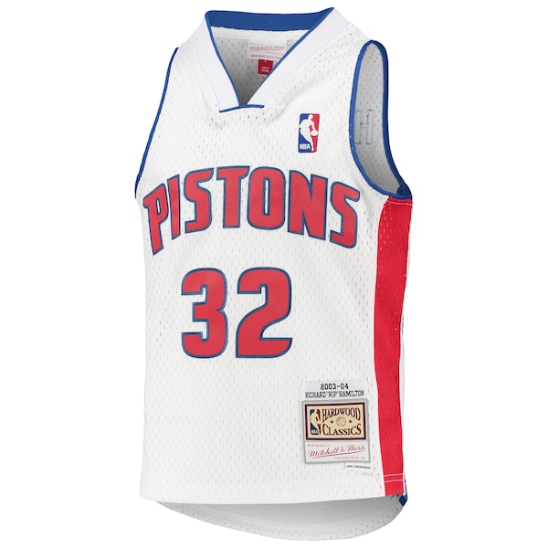 Richard Hamilton Detroit Pistons Youth 2003/04 Hardwood Classics Swingman Jersey - White