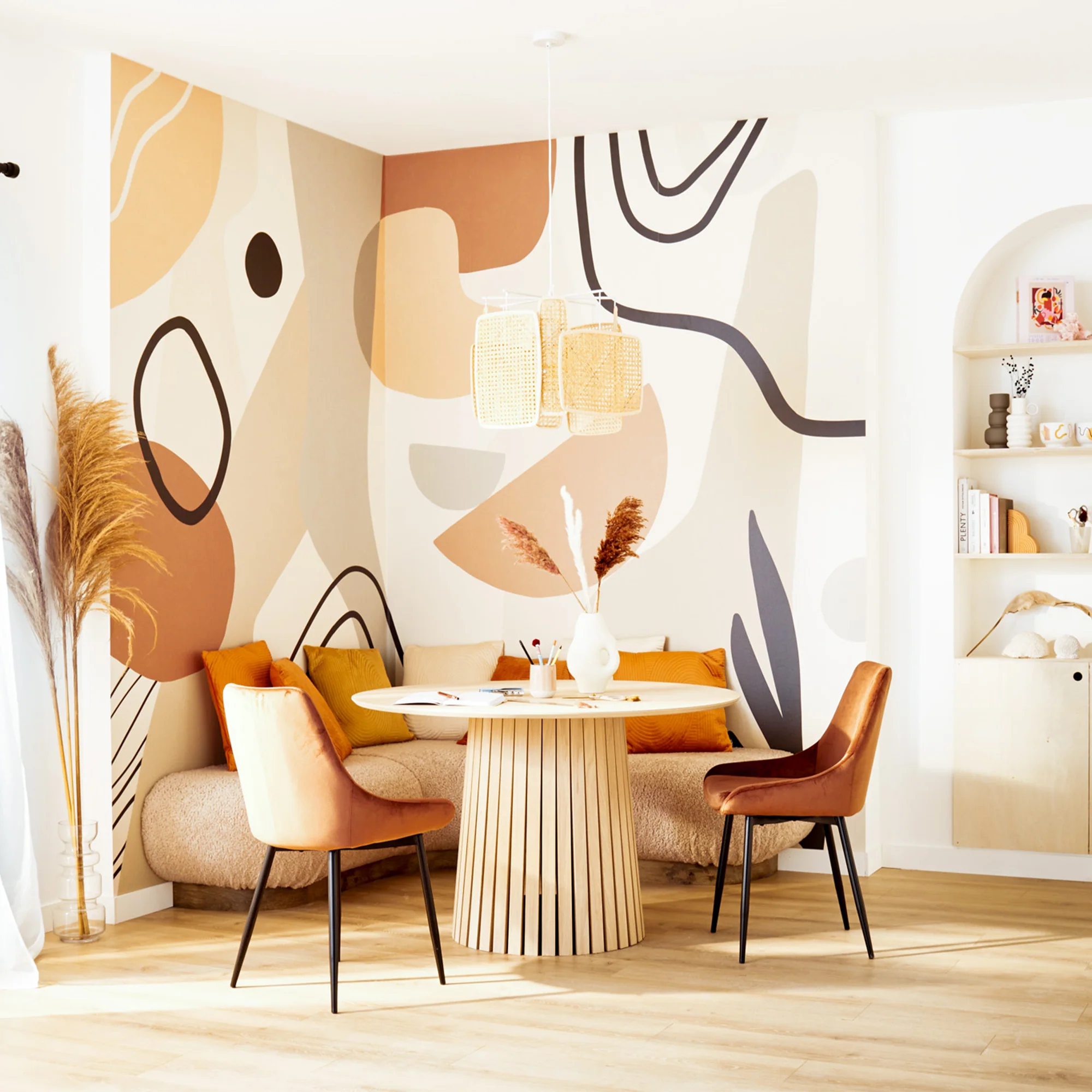 4MURS Papier peint panoramique XL FORM ART 400 x 270 cm