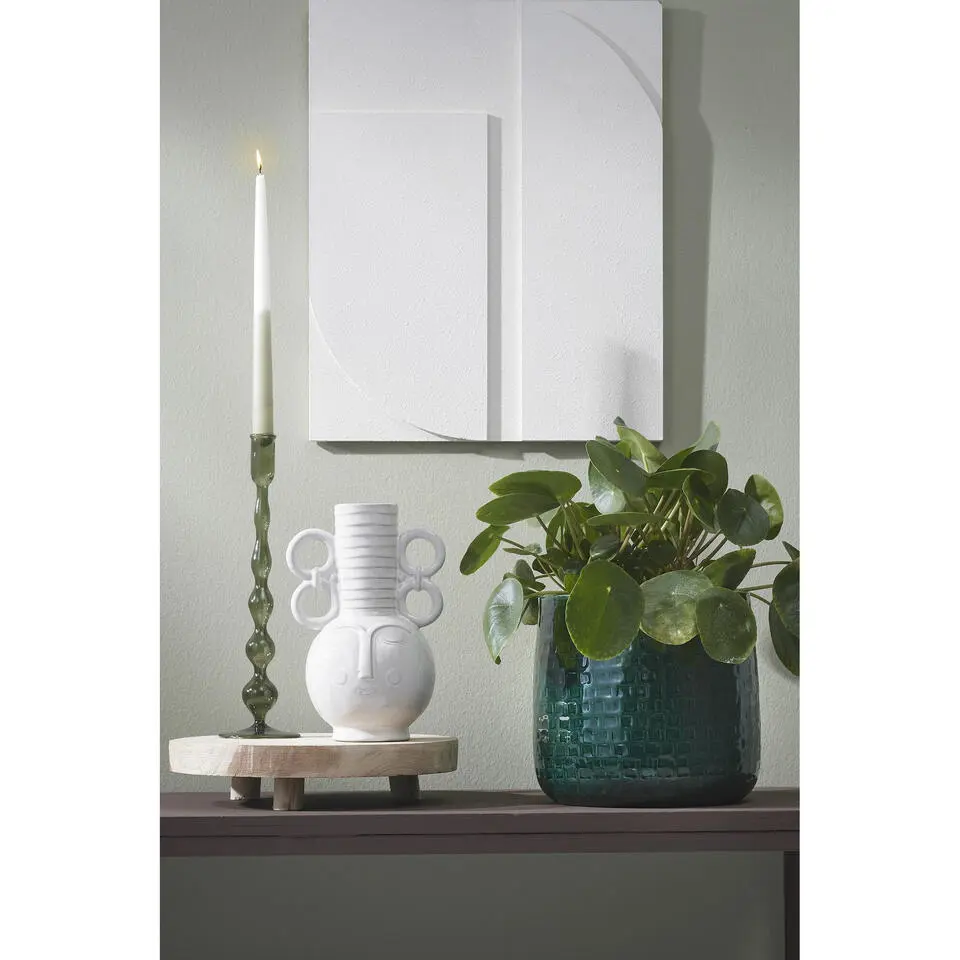 Mica Decorations Plantenpot - Keramiek - green - 24 x 21 cm