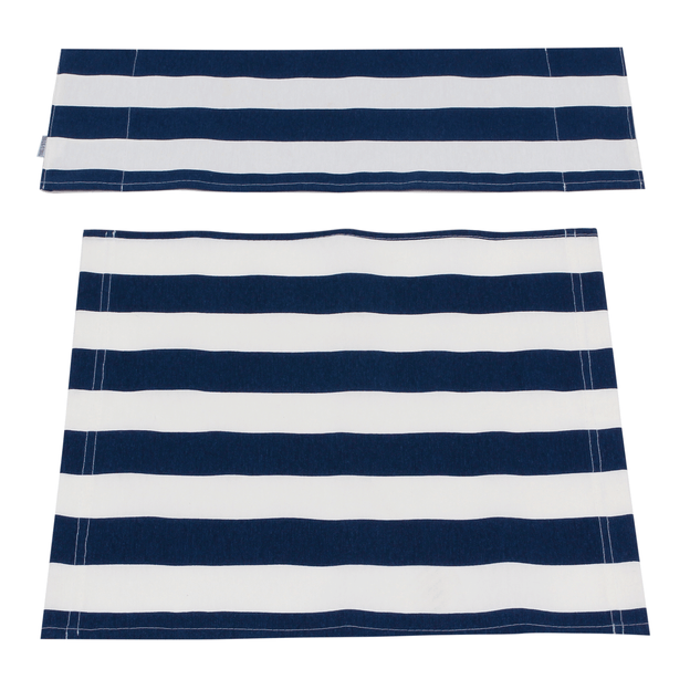 ASSENTO/ENCOSTO BLUESTRIPE PARA ESTRUTURA DE CADEIRA LEME