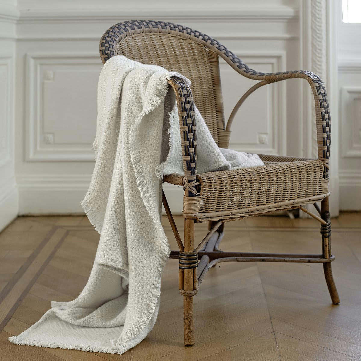 HARMONIE - Plaid coton harmonie 130x170 cm