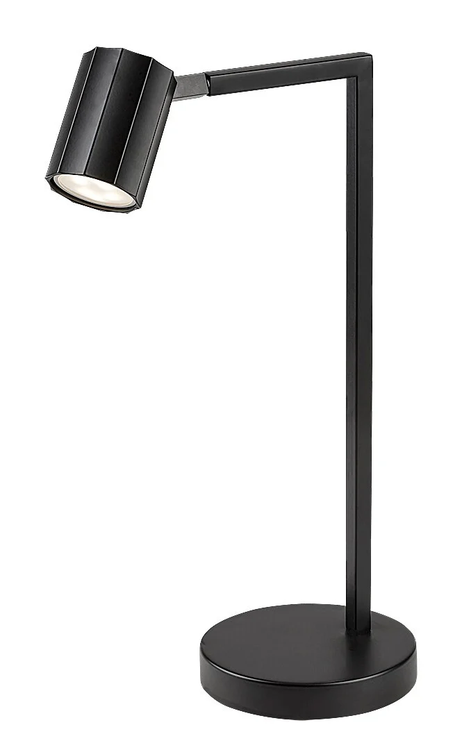 Lampka biurkowa czarny matowy KARTER 1xGU10x5W wys:44cm Rabalux