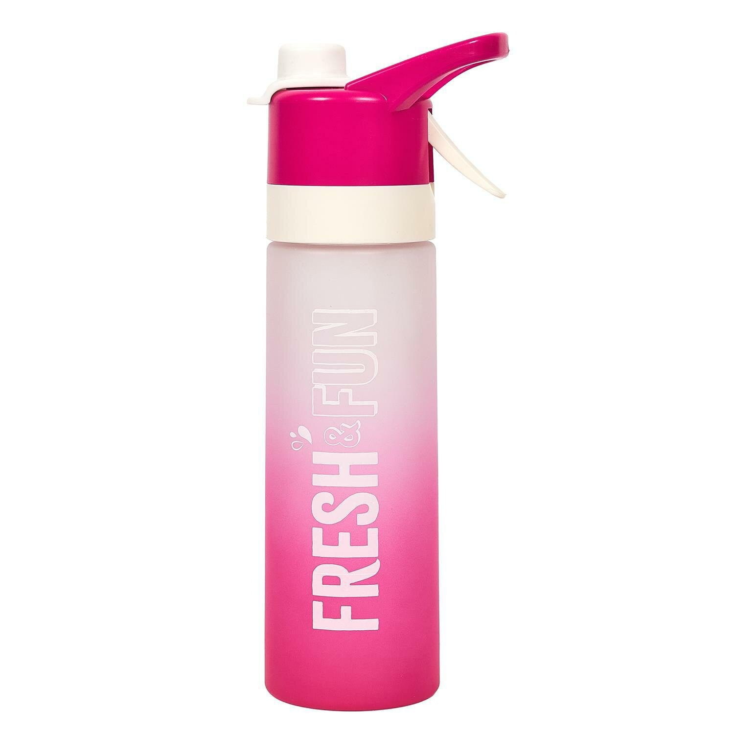 BIDON Fresh&Fun różowy Z POLIPROPYLENU nowoczesny 750 ml