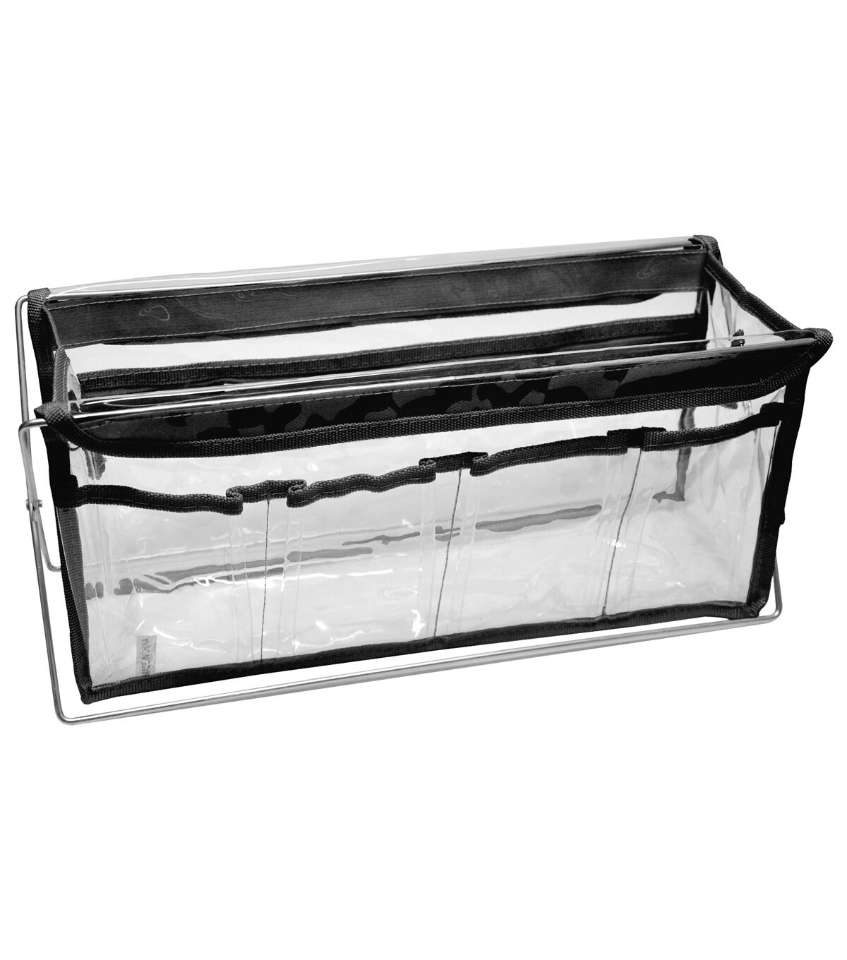 Sullivan's 15 Black Plastic Sassy Tote Sewing Organizer