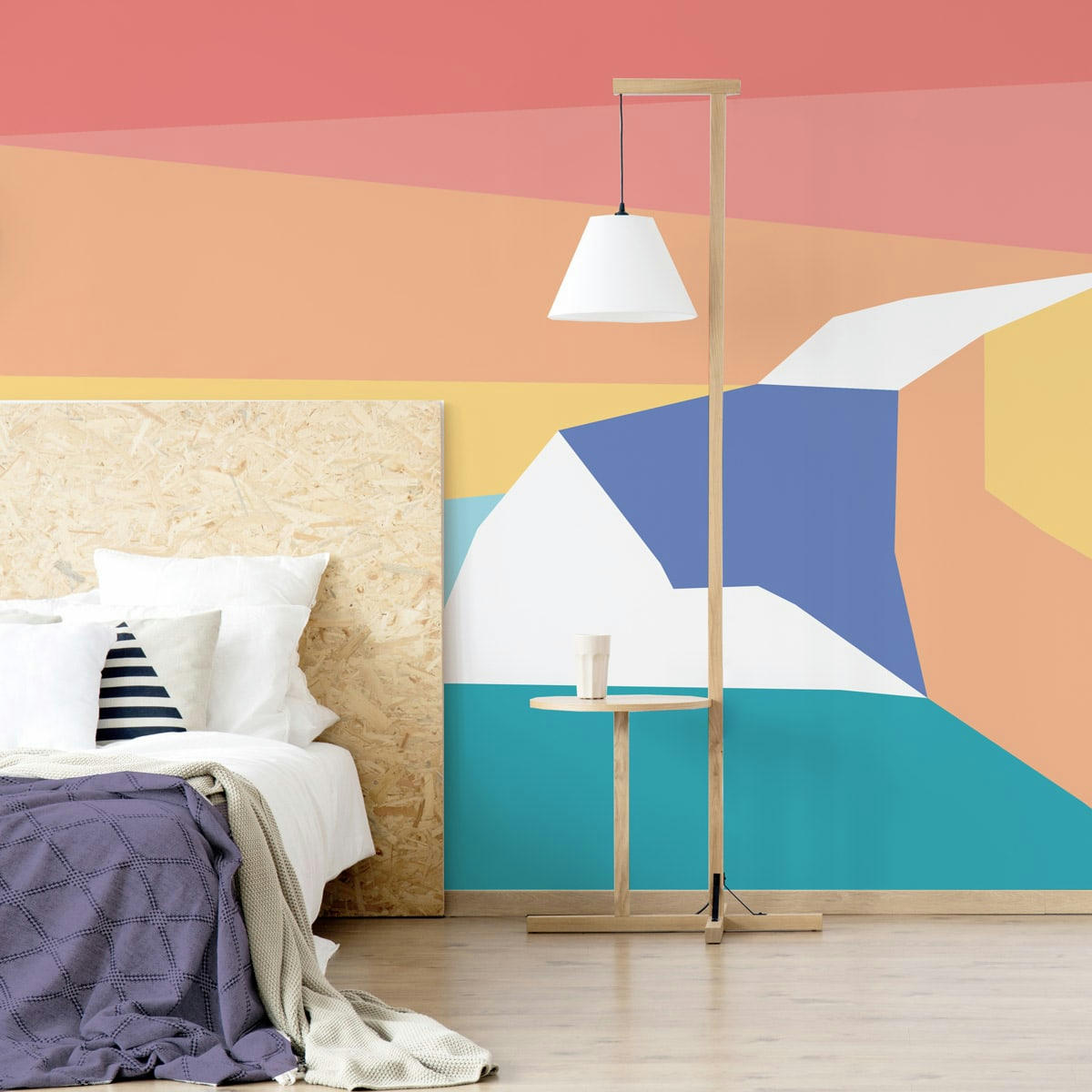 - Papier peint panoramique falaise d