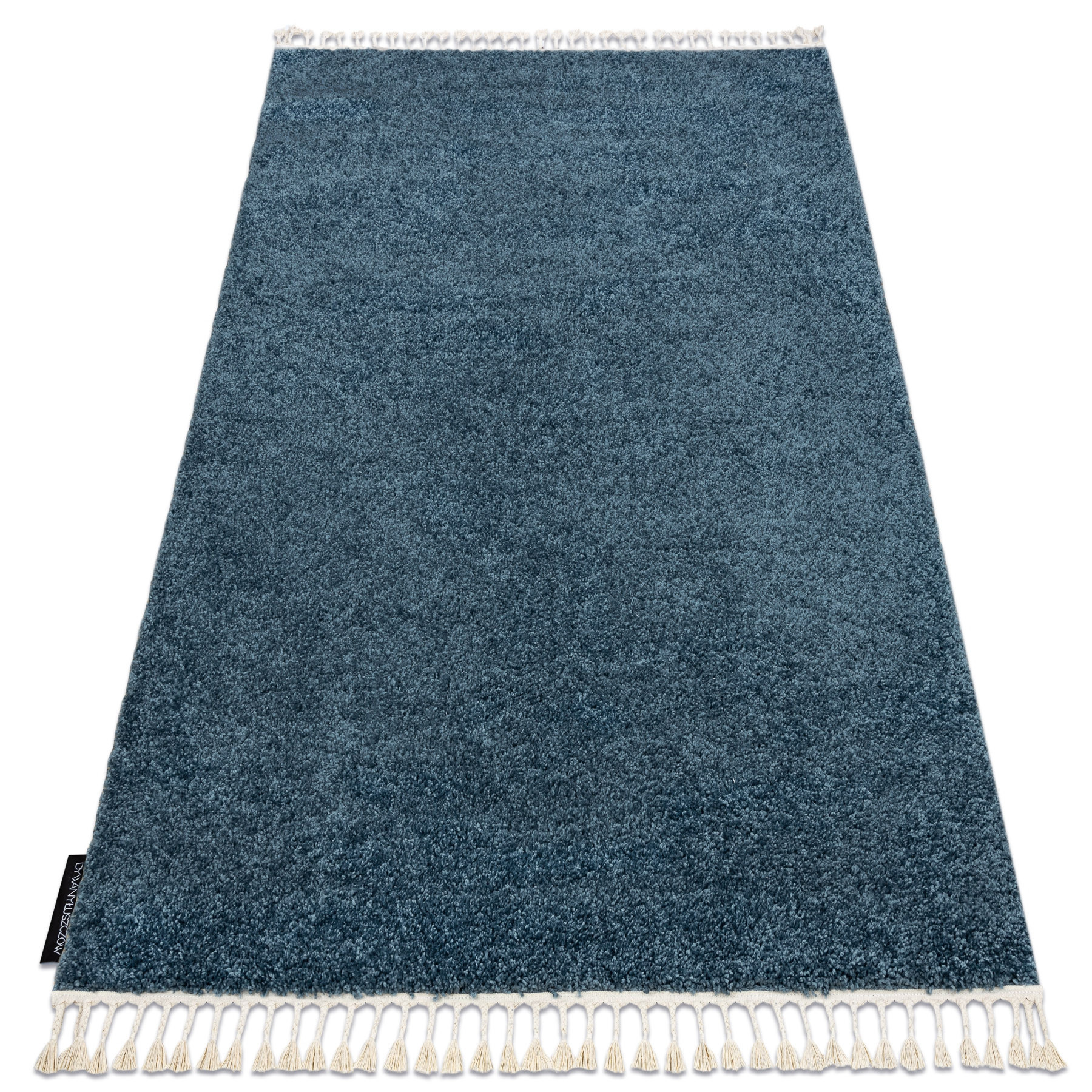 Dywan BERBER 9000 niebieski Frędzle berberyjski shaggy 80x150 cm