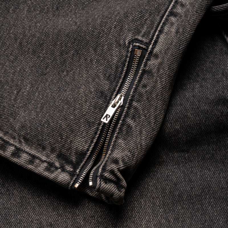 Represent R2S Split Straight Leg Denim Pants - Soot