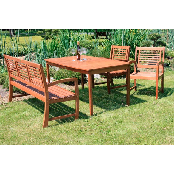 Gartenstuhl »Madison«, BxTxH: 56 x 59 x 90 cm, Eukalyptusholz