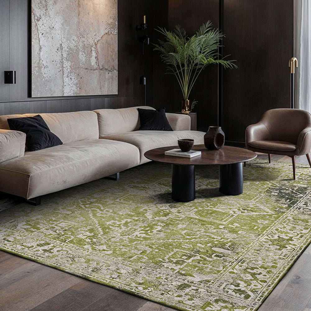 Louis de Poortere Tabriz Vloerkleed 240 x 340 cm - Olive Wood