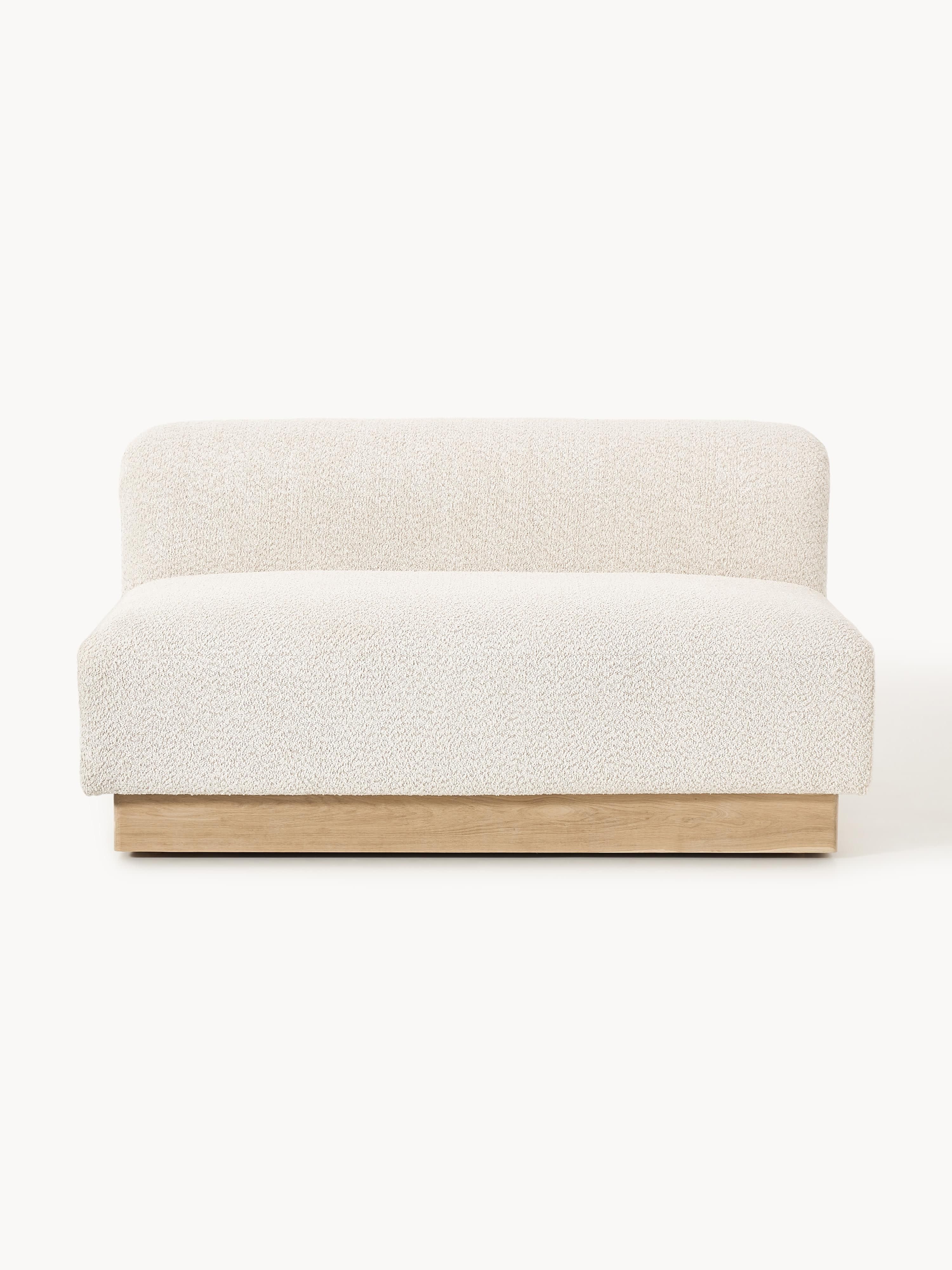Sofa Natalie (2-Sitzer) aus Teddy-Bouclé