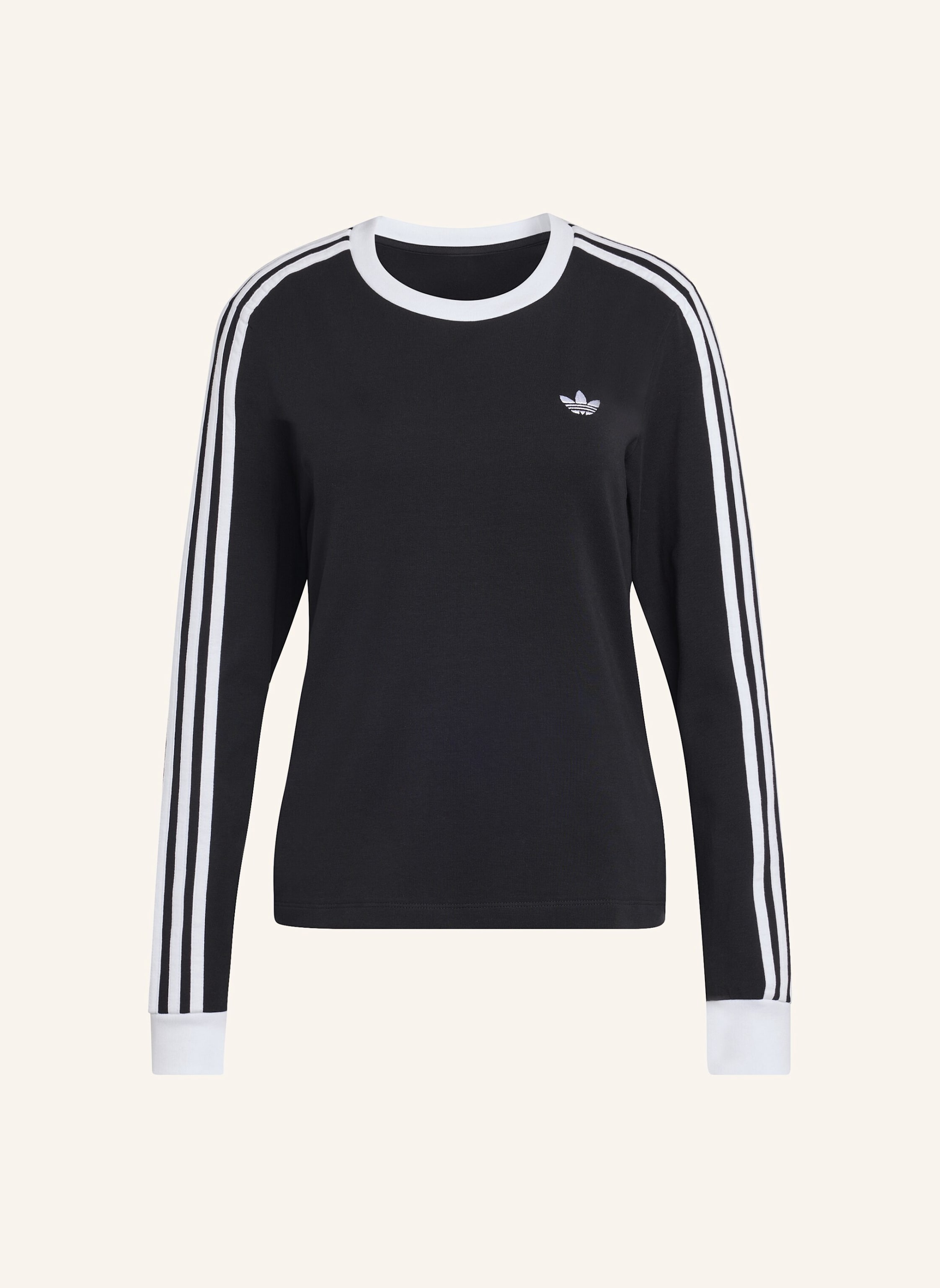 adidas Originals 3-STREIFEN LANGÄRMLIGES SHIRT, SCHMAL GESCHNITTEN