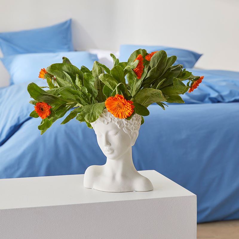 Nymph White Vase