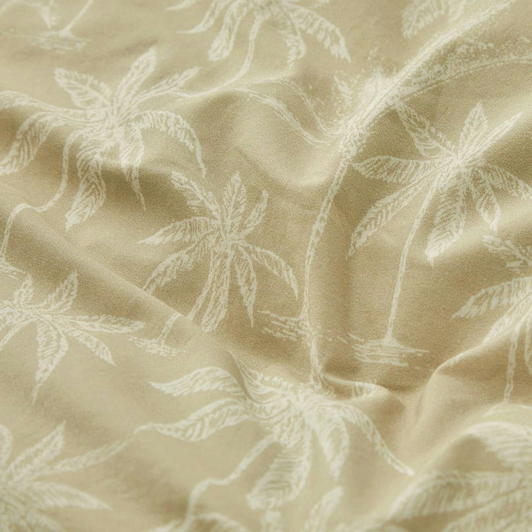 FN GOA - Housse de couette en percale de coton organic 140x200 cm sable
