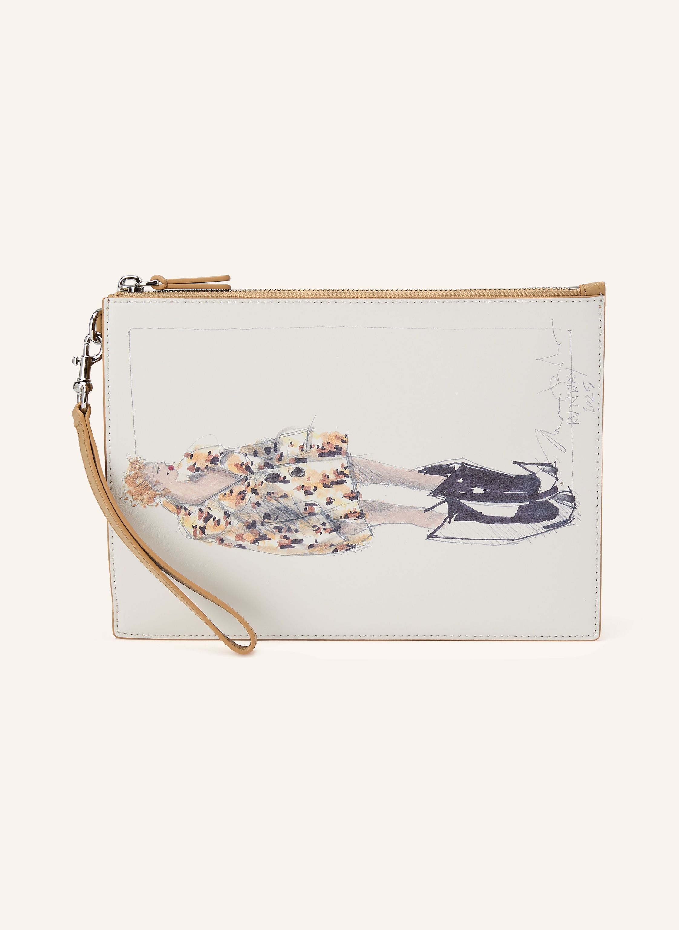 MARC JACOBS Pouch THE RUNWAY ILLUSTRATION WRISTLET
