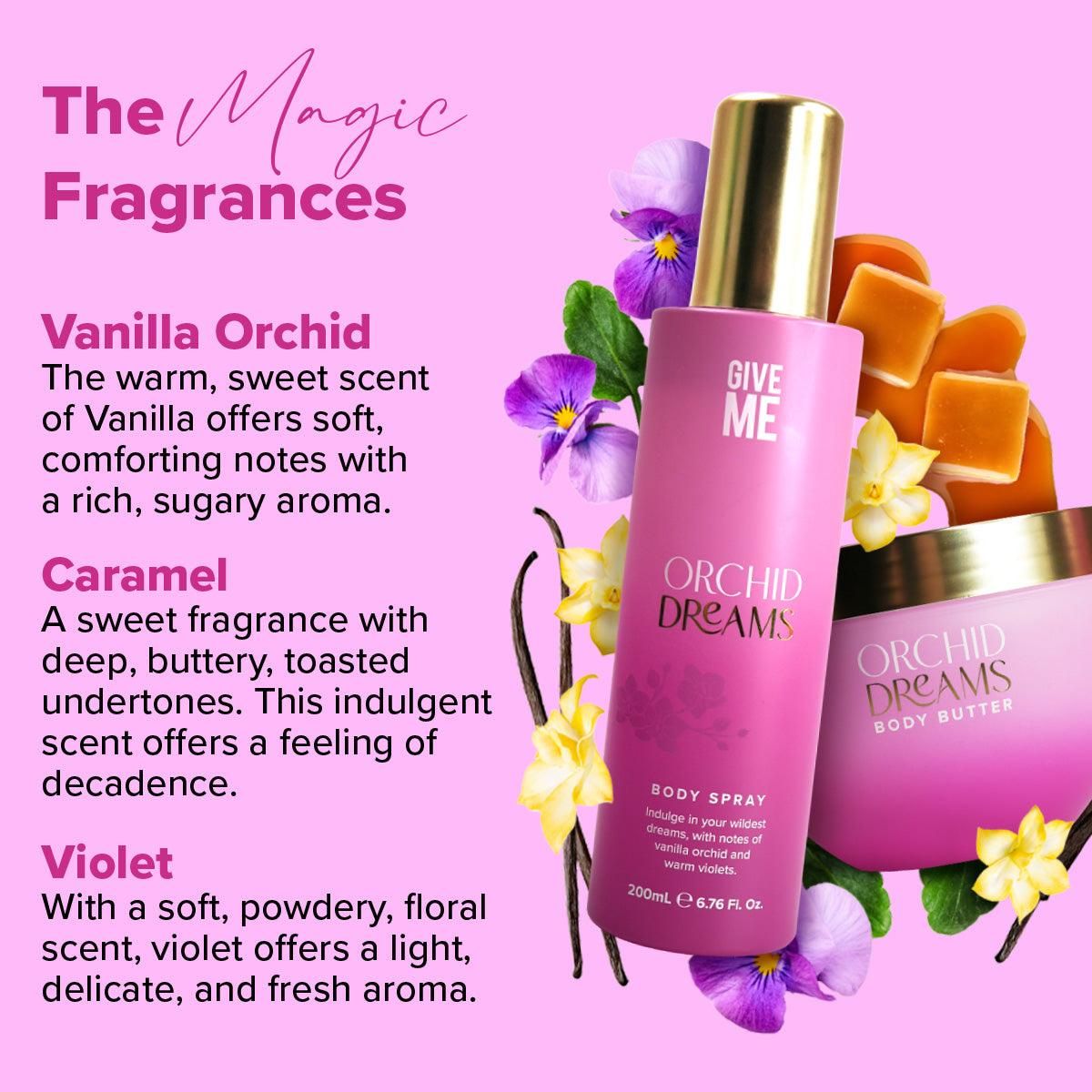 Give Me Body Spray & Body Butter Gift Set - Orchid Dreams