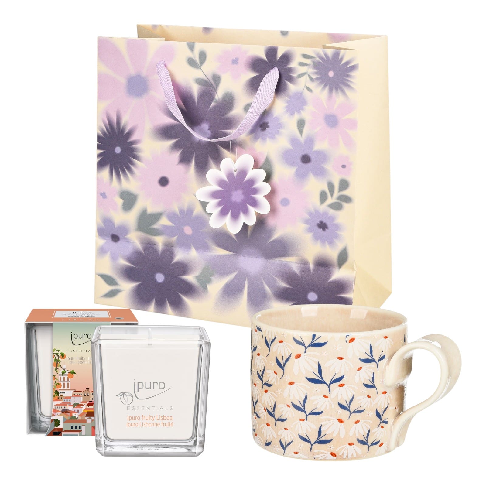 Geschenk-Set Bunt, 3 -tlg.