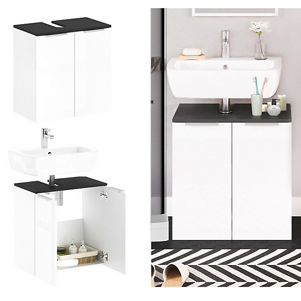 Meuble sous vasque design Samy