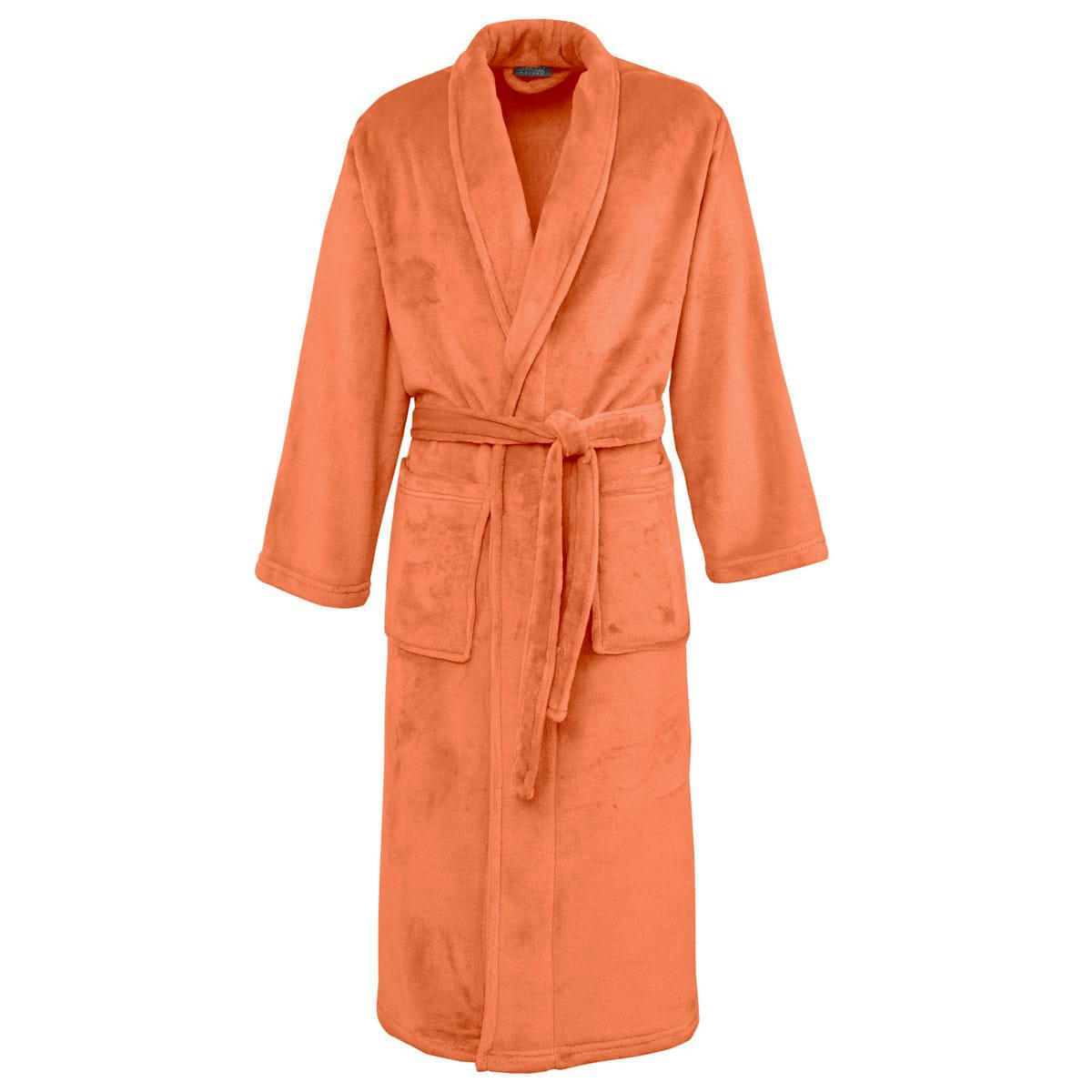 KOMO - Peignoir polaire chaud & doux Corail L