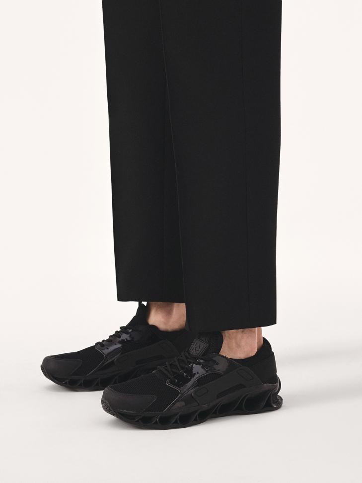 Men's sneakers made of combined materials